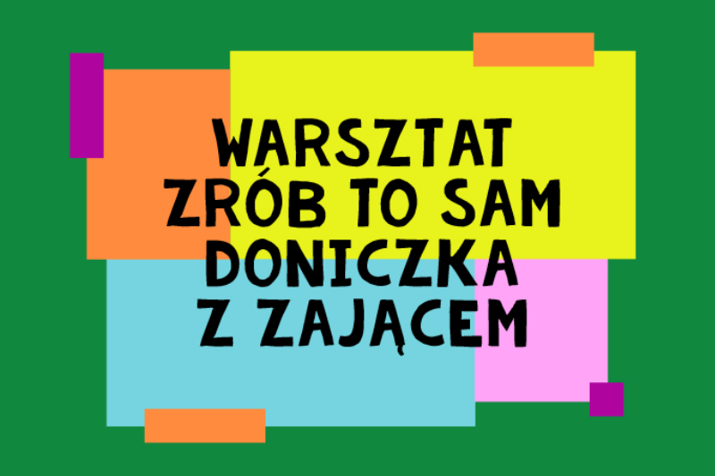 Doniczka z zającem - zrób to sam