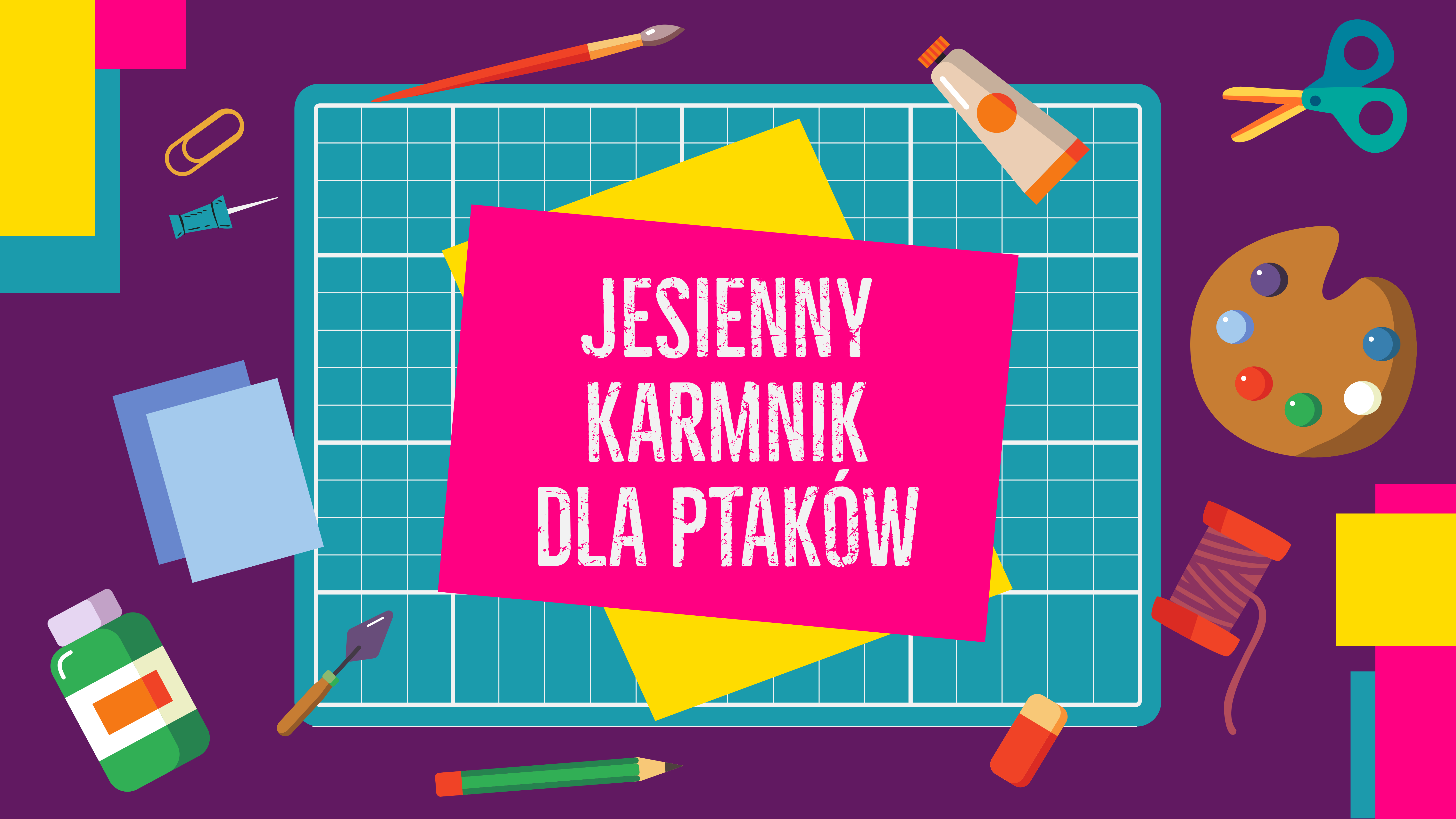 Jesienny karmnik dla ptaków